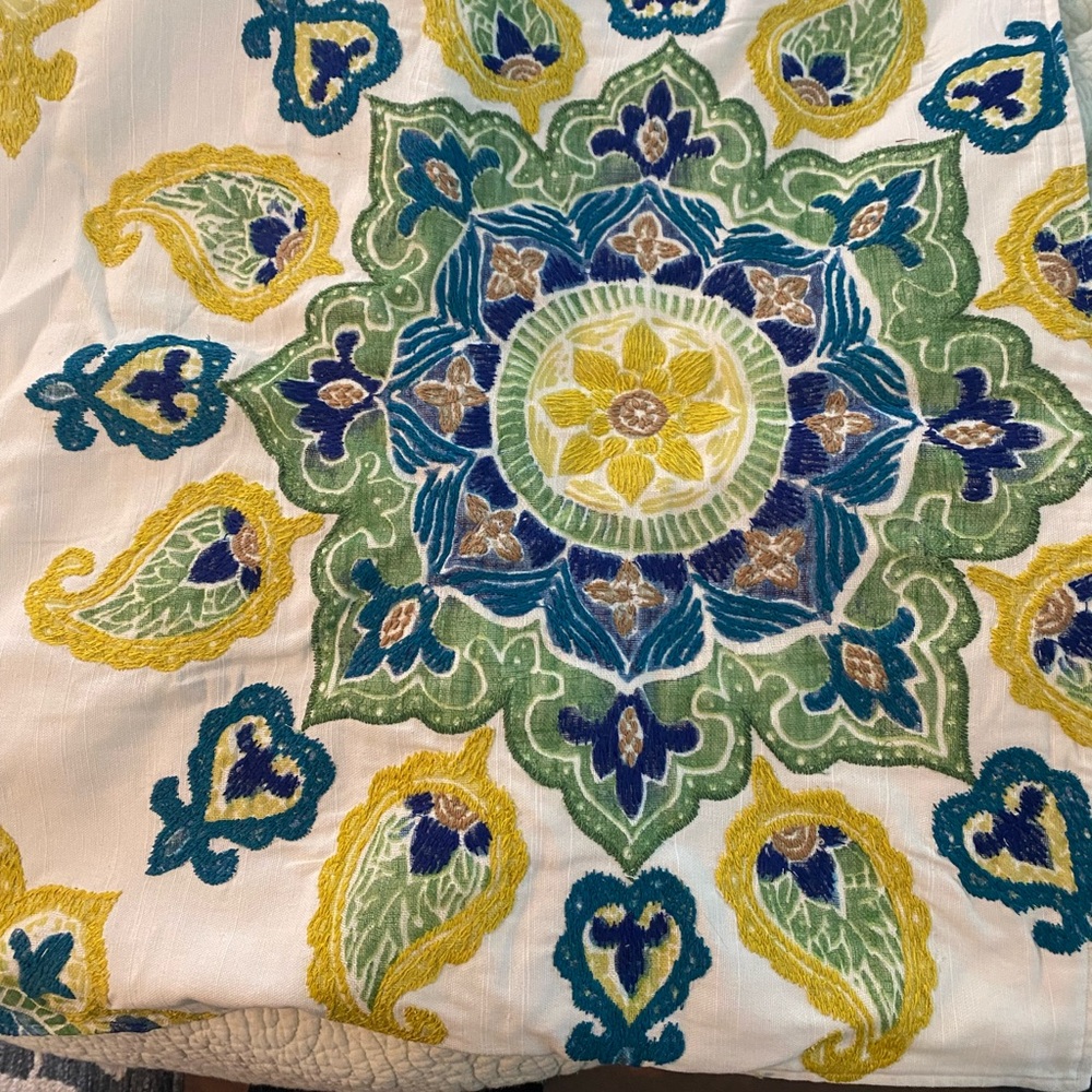 Pottery Barn Brea Multicolor Decorative Pillow Cover